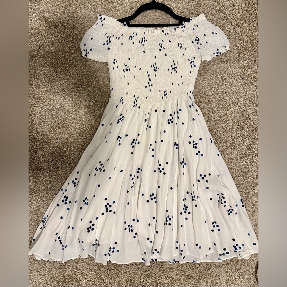 Lulu’s white smocked dress